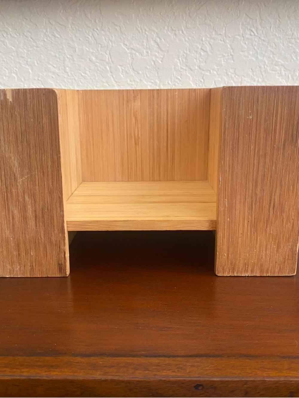 Tommy Bahama Rum Bar Caddy Bamboo Wood Napkin And Straw Holder - Picture 3 of 11